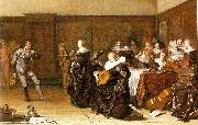 Pieter Codde Dancing Party Sweden oil painting reproduction